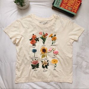 Target Fifth Sun flowers graphic tee